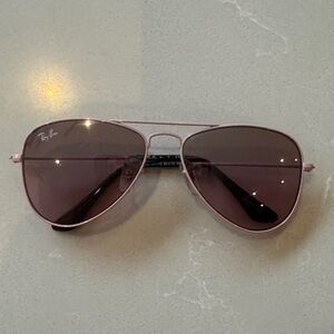 Ray-Ban Pink Aviator Sunglasses
